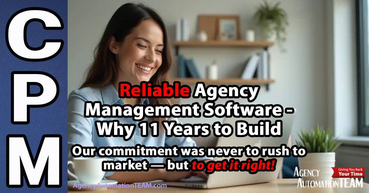 Reliable Agency Management Software